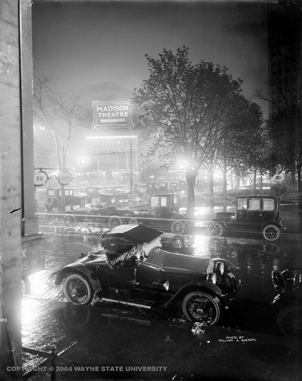 Madison Theatre - Old Photo From Wayne State Library